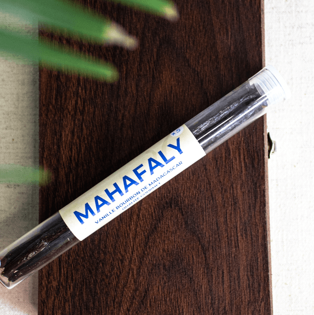 3 Gousses de vanille Bourbon de Madagascar en tube